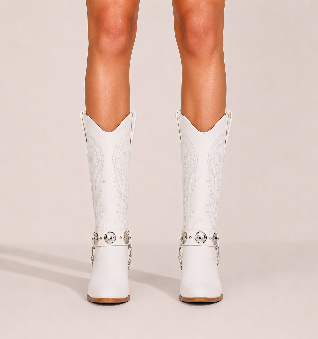 Cowboy boots White